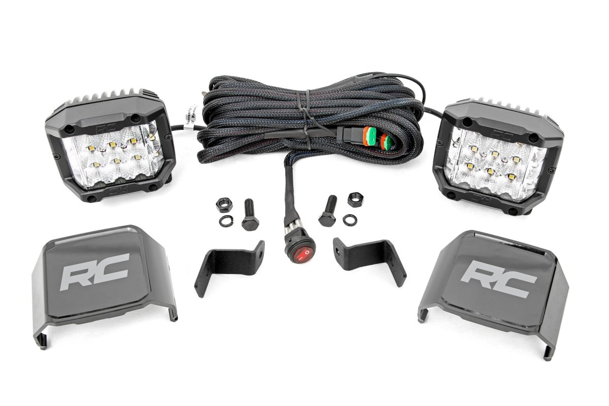 Ford F-150 LED Light - Ditch Mount - Rough Country - Wide Angle | 2